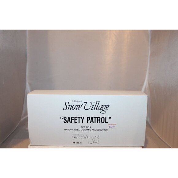 Dept 56 Snow Village - Safety Patrol - Picture 5 of 5